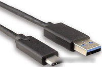 Кабель AVS A78579S USB Type-A - USB Type-C (1 м, черный)