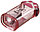 Точилка пластиковая Meshu Say Meow 1 отверстие, с контейнером, прозрачно-розовая, фото 4
