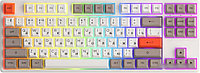 Клавиатура Akko 5087S White (Akko Cream Yellow V3)