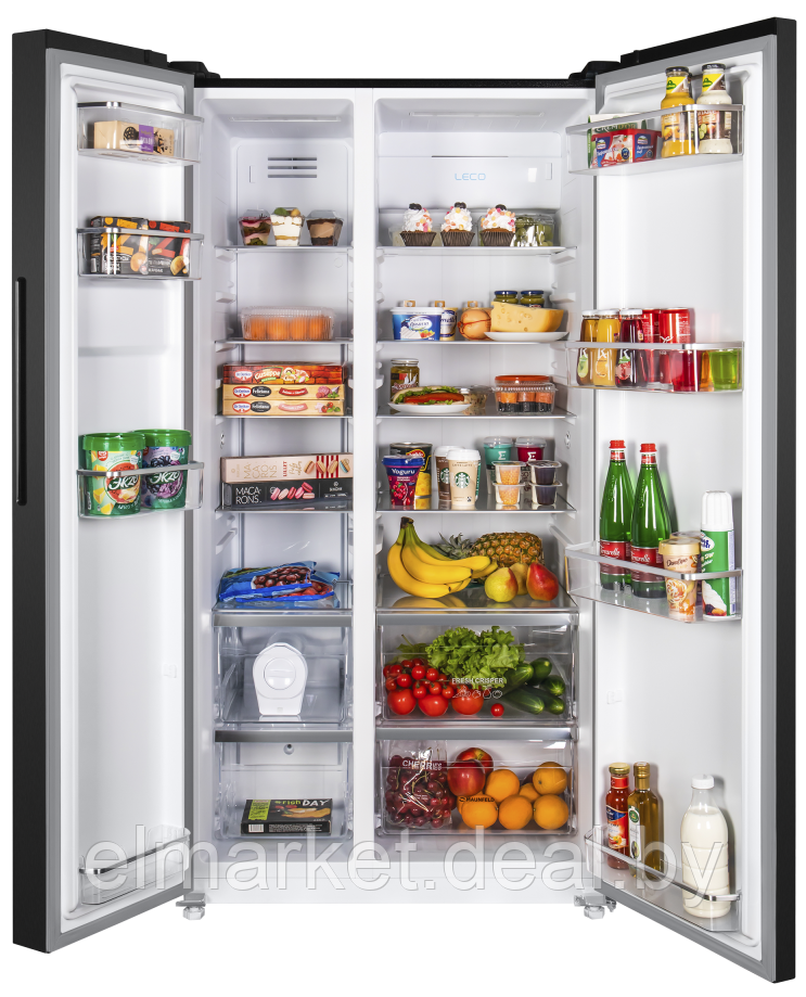Холодильник-морозильник Maunfeld MFF177NFSB - фото 1 - id-p223004013