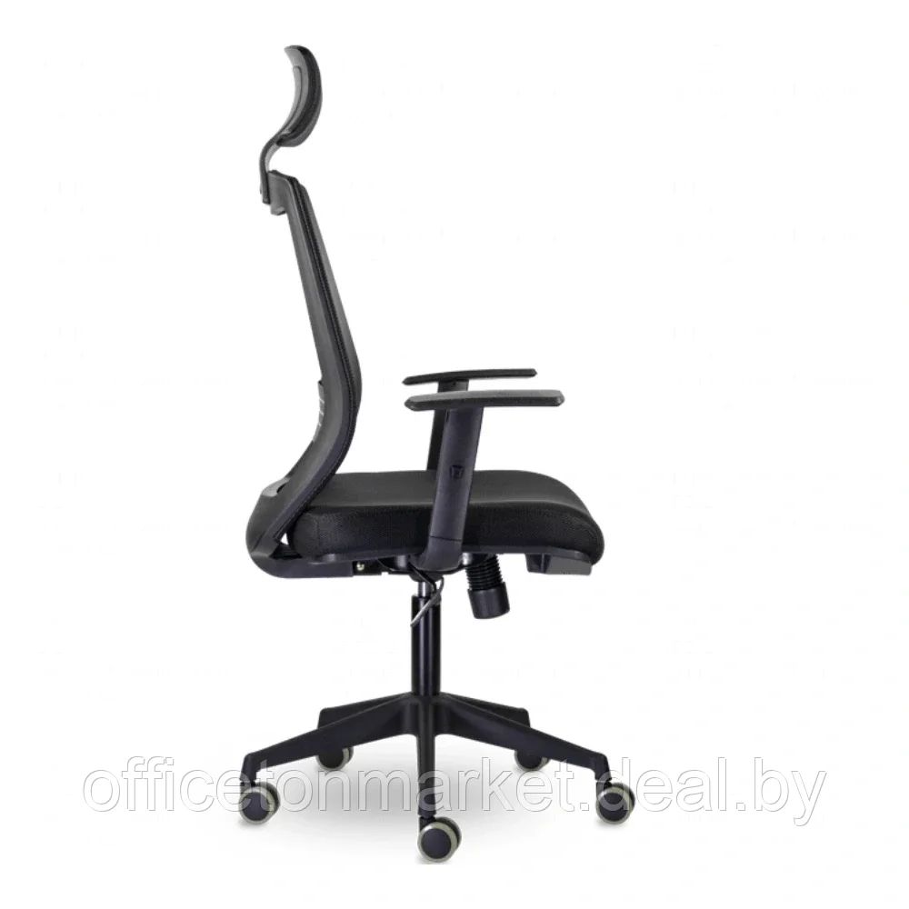 Кресло для руководителя "UTFC Гарвард СН-500", сетка, пластик, черный - фото 3 - id-p222701557