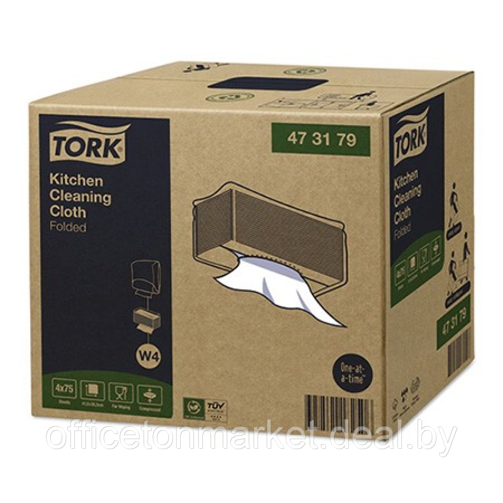 Материал нетканый "Tork Premium" для кухни в салфетках, W4, 75 шт/упак (473179) - фото 2 - id-p169019327