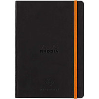 Еженедельник недатированный Clairefontaine Rhodia "Rhodiarama Perpetual", 148x210 мм, 128 страниц, черный