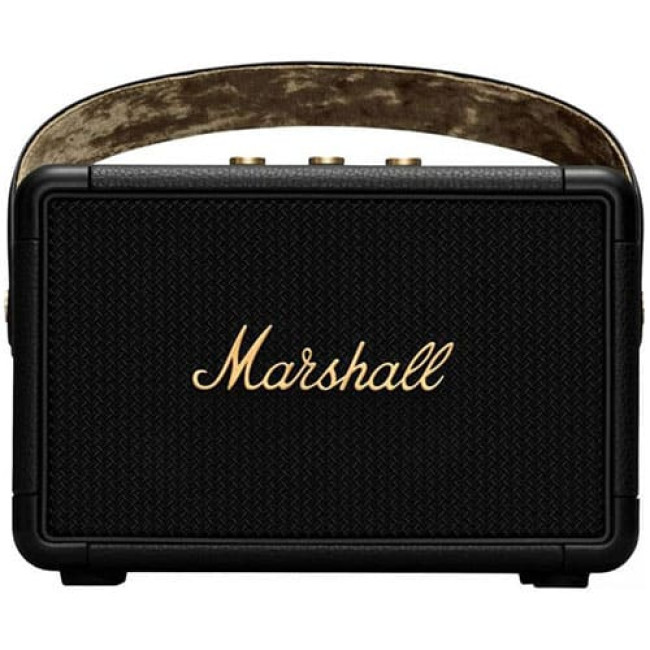 Портативная акустика Marshall KILBURN II Bluetooth 1006117 Черный/латунь - фото 1 - id-p223009948