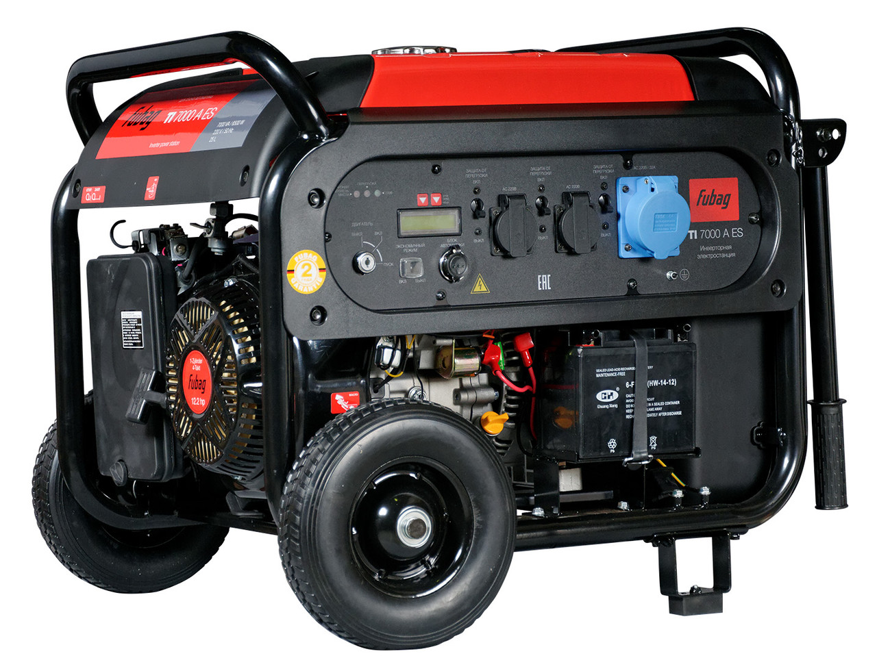 Бензиновый генератор Fubag TI 7000 A ES - фото 1 - id-p223012380