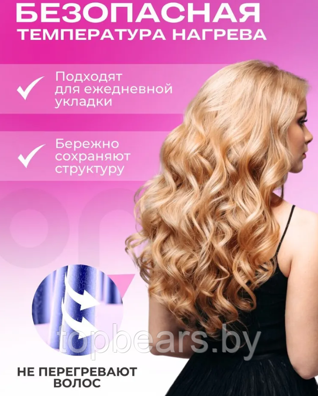 Стайлер для волос с пятью насадками 5в1 Hot Air Styler / Профессиональный фен - плойка / Набор 5в1 - фото 8 - id-p223012796