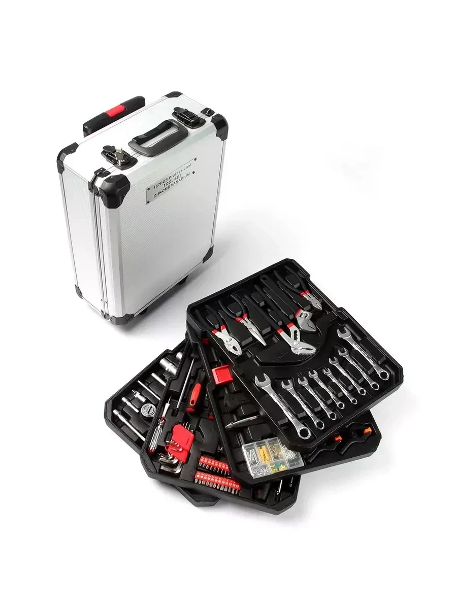 Набор инструментов в чемодане DreamCar Tools 187 предметов - фото 5 - id-p223012174