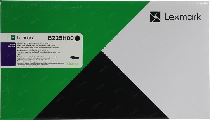 Lexmark B225H00 Картридж с черным тонером высокой емкости {B2236dw/MB2236adw 3000 стр} - фото 1 - id-p223014840