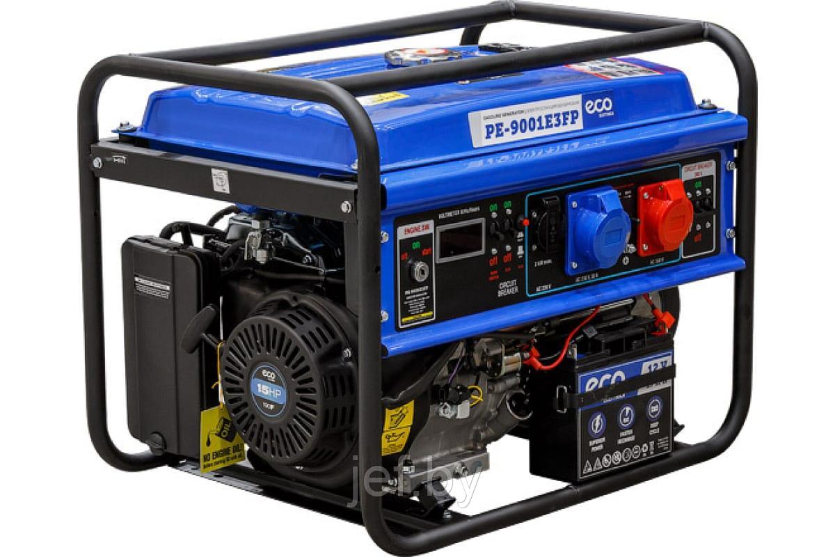 Генератор бензиновый PE-9001E3FP 6,5 кВт 25.0 л ECO PE-9001E3FP