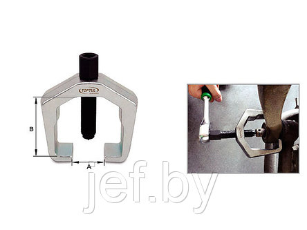 Съемник сошки TOPTUL JEAB0833, фото 2