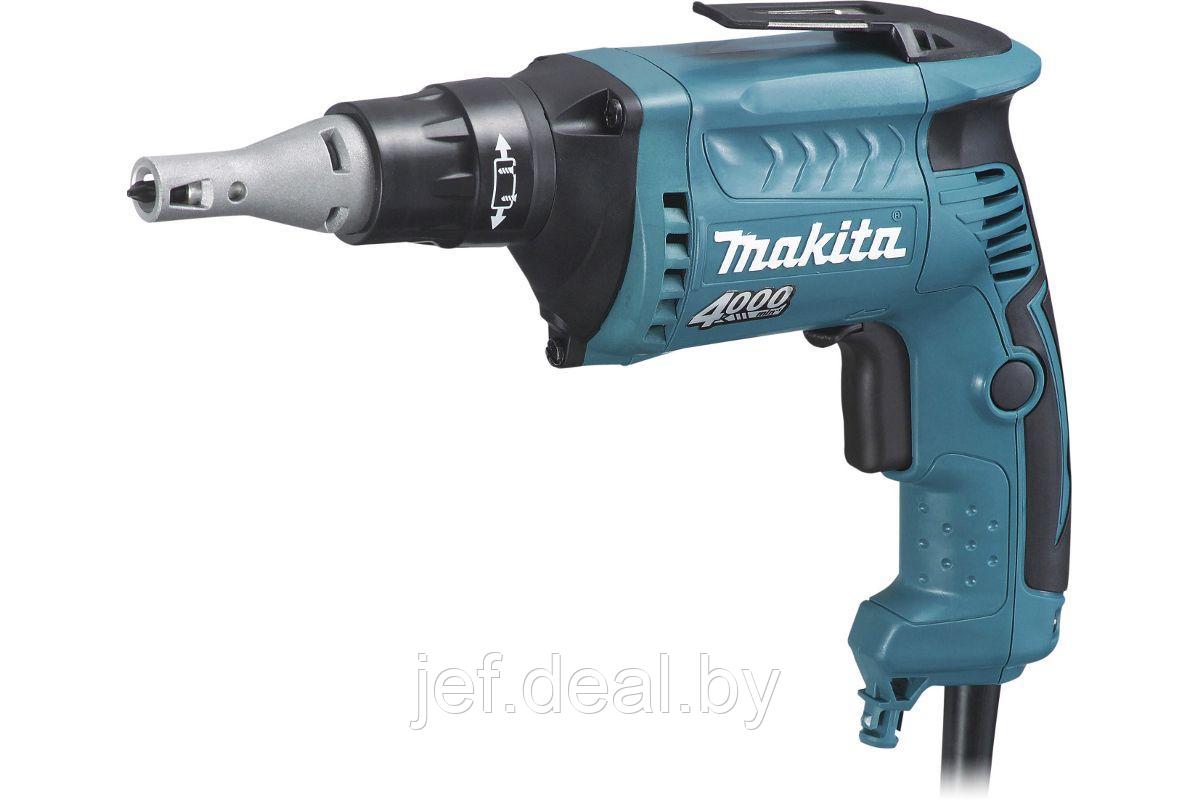 Шуруповерт FS 4000 JX2 в кейсе + аксессуары 570 Вт MAKITA FS4000JX2