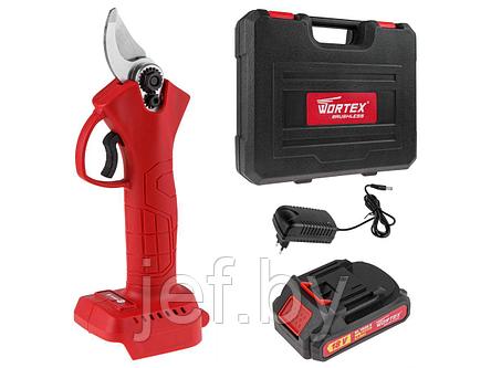 Аккумуляторный секатор CBS 2535 ALL1 в чемодане WORTEX 0329111, фото 2