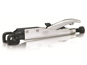 Зажим ручной с широкой изогнутой губкой 215мм TOPTUL DMAK1A09, фото 2