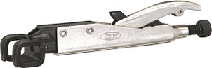 Зажим ручной с широкой изогнутой губкой 215мм TOPTUL DMAK1A09, фото 2