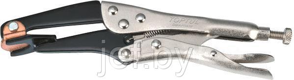 Зажим-плоскогубцы для сварки 250мм TOPTUL DMAH1A10