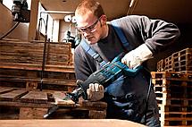 Сабельная пила GSA 1300 PCE + 2 пильных полотна 1300 Вт BOSCH 060164E200, фото 3
