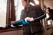 Сабельная пила GSA 1300 PCE + 2 пильных полотна 1300 Вт BOSCH 060164E200, фото 2