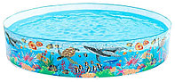 Складной детский бассейн Коралловый риф 244х46 см INTEX 58472NP