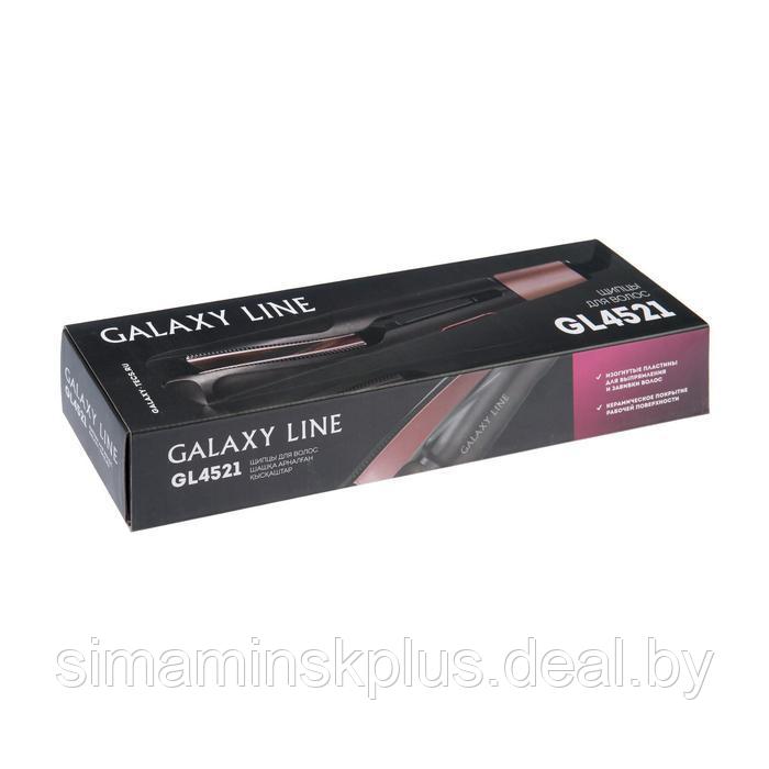 Выпрямитель Galaxy GL 4521, 70 Вт, керамическое покрытие, 91х26 мм, до 220°C, золотистый - фото 7 - id-p223015117
