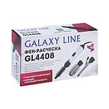 Фен-щётка Galaxy GL 4408, 900 Вт, 2 скорости, 1 температурный режим, белый, фото 5
