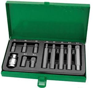 Набор бит 11 предметов в металлическом боксе TOPTUL GAAD1102, фото 2