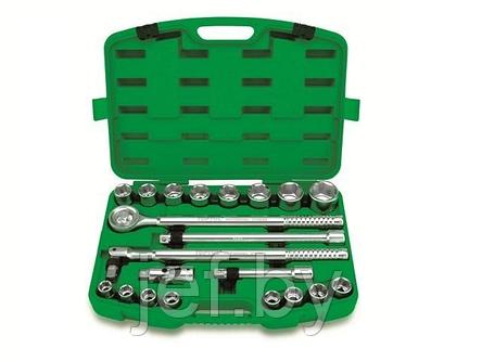 Набор головок 3/4" 13 предметов 6-гранных металлическом кейс TOPTUL GCAD1405, фото 2