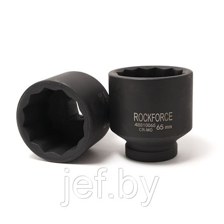 Головка ударная глубокая 1" 75мм ROCKFORCE RF-48810075, фото 2