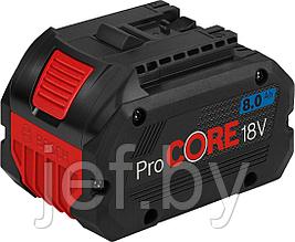 Аккумулятор PROCORE 18v 18.0 в 8.0 а/ч LI-ION BOSCH 1600A016GK