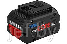 Аккумулятор PROCORE 18v 18.0 в 8.0 а/ч LI-ION BOSCH 1600A016GK, фото 2