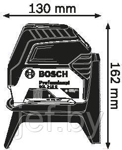 Нивелир лазерный GCL 2-15 G с держателем BOSCH 0601066J00 - фото 3 - id-p194080389