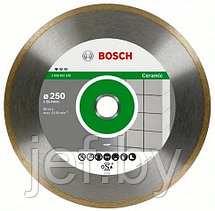 Алмазный круг 200х25.4 мм по керамике сплошн. STANDARD FOR CERAMIC сухая/мокрая резка BOSCH 2608602537, фото 3