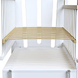 Кровать детская Little Heart маятник с ящиком  (белый) (1200х600), фото 7