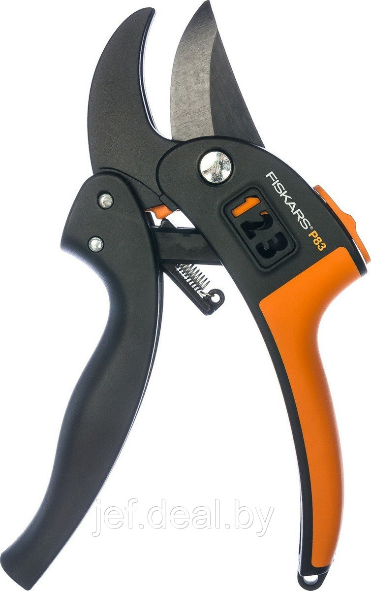 Секатор контактный POWERSTEP с храповым механизмом (111670) FISKARS 1000575 - фото 3 - id-p195487527