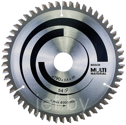 Диск пильный 190х30 мм 54 зуба BOSCH 2608640509, фото 2