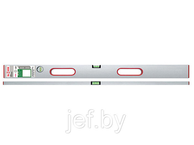 Правило-уровень 3000мм 2 глазка, 2 ручки L31 (быт.) (Вес 911 г/м.) SLOWIK 23301, фото 2