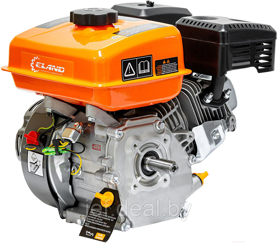 Двигатель бензиновый GX220D-20 ELAND GX220D-20 - фото 4 - id-p209280441