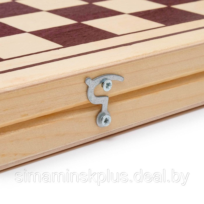 Нарды "Витки", деревянная доска 60 х 60 см, с полем для игры в шашки - фото 6 - id-p223015435