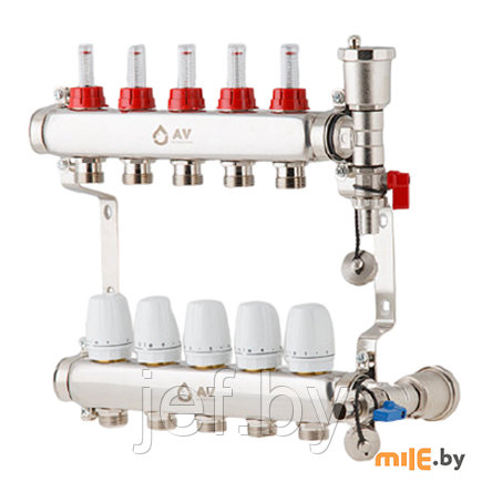 Коллекторная группа ave136 5 выходов AV ENGINEERING AVE13600105, фото 2