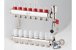 Коллекторная группа ave136 7 выходов AV ENGINEERING AVE13600107, фото 2