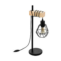 Настольная лампа TOWNSHEND 5, 1x60Вт E27, цвет коричневый, чёрный