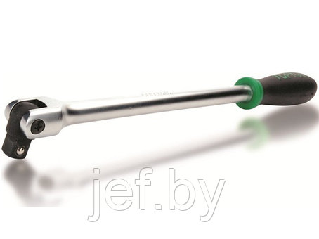 Вороток 1/2" 450мм с обрезиненной ручкой TOPTUL CFKA1618, фото 2