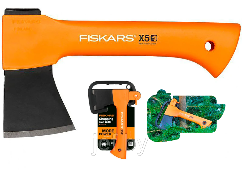 Топор туристический X5 XXS FISKARS FISKARS 1015617 - фото 3 - id-p195652890