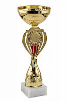 Кубок "Византия" на мраморной подставке (высота 30 см)