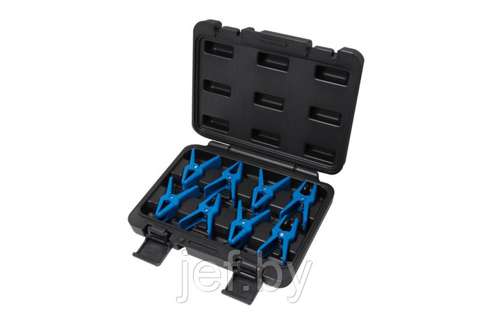 Набор зажимов универсальных пластиковых 8 предметов ROCKFORCE RF-33678, фото 2