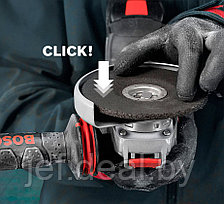 Одноручная углошлифмашина GWX 14-125 1400 вт BOSCH 06017B7000, фото 3