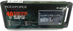 Набор бит с битодержателями 40 предметов ROCKFORCE RF-4401C, фото 2