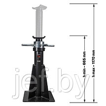 Подставка ремонтная механическая винтовая, 20т (H min-670мм,h max-1090мм) FORSAGE F-TZ200012, фото 2