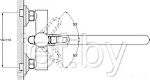 Смеситель для ванны D35 G.LAUF NUD7-A045, фото 3