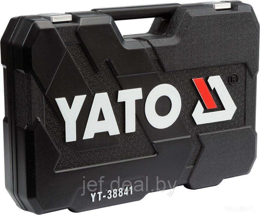 Набор инструментов 1/2" 3/8" 1/4" XXL 216 предметов YATO YT-38841 - фото 8 - id-p194001991