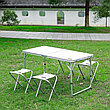 Стол с кладной со стульями для кемпинга WMC TOOLS WMC-09517M, фото 2